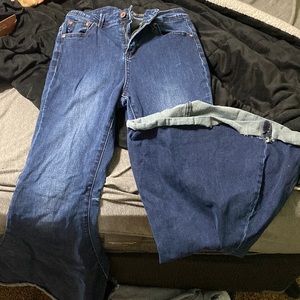 Bell bottom jeans